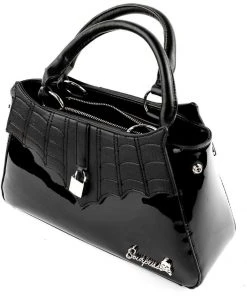 Sourpuss Locked Out Glossy Bag Black