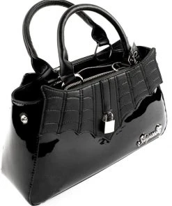Sourpuss Locked Out Glossy Bag Black