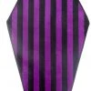 New In Sourpuss Coffin Rug Black Purple