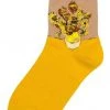 Succubus Art Van Gogh Sunflower Socks Yellow New In