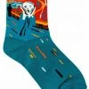 New In Succubus Art Munch The Scream Socks Multi
