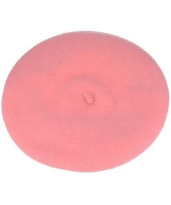 Succubus Headwear Sandy 60's Beret Baby Pink New In