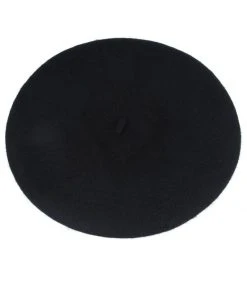 Succubus Headwear Sandy 60's Beret Black New In