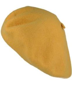 Succubus Headwear Sandy 60's Beret Mustard