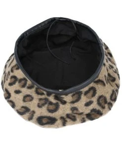Succubus Headwear Leopard 60's Beret Leopard New In