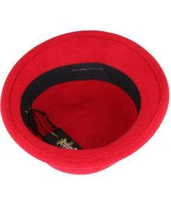 Succubus Headwear Naomi 60's Cloche Hat Red New In