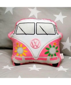 Succubus Gifts Volkswagen Van Cushion Pink New In