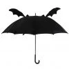Succubus Black Bat Wing Umbrella Black