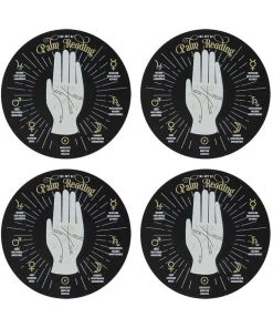 Succubus Palm Reading Set Coasters