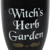 New In Succubus Witch's Herb Garden Planter Black