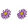 Succubus Jewels Daisy Earrings Purple
