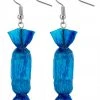 Succubus Jewellery Sweets Drop Earrings Blue New In