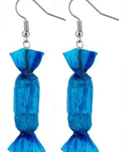 Succubus Jewellery Sweets Drop Earrings Blue New In