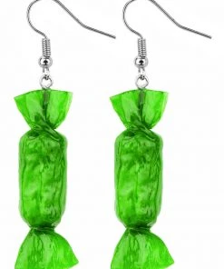 Succubus Jewellery Sweets Drop Earrings Green
