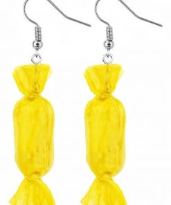 Succubus Jewellery Sweets Drop Earrings Yellow