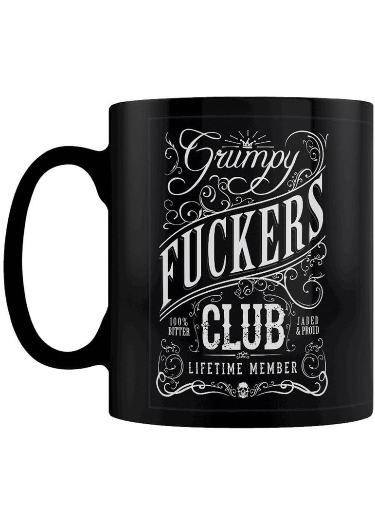 New In Succubus Gifts Grumpy Fuckers Club Mug Black