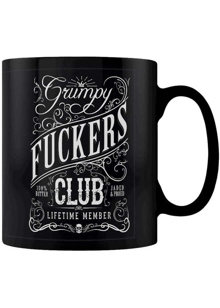 New In Succubus Gifts Grumpy Fuckers Club Mug Black