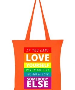 Succubus Gifts If You Can't Love Yourself Totebag Orange New In