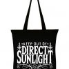 New In Succubus Gifts Keep Out Of Direct Sunlight Totebag Black