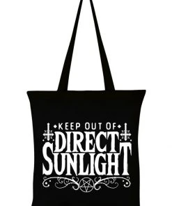 New In Succubus Gifts Keep Out Of Direct Sunlight Totebag Black