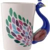 Succubus Gifts Peacock Mug Blue