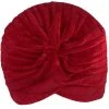 Succubus Headwear Velvet 20's Turban Wine