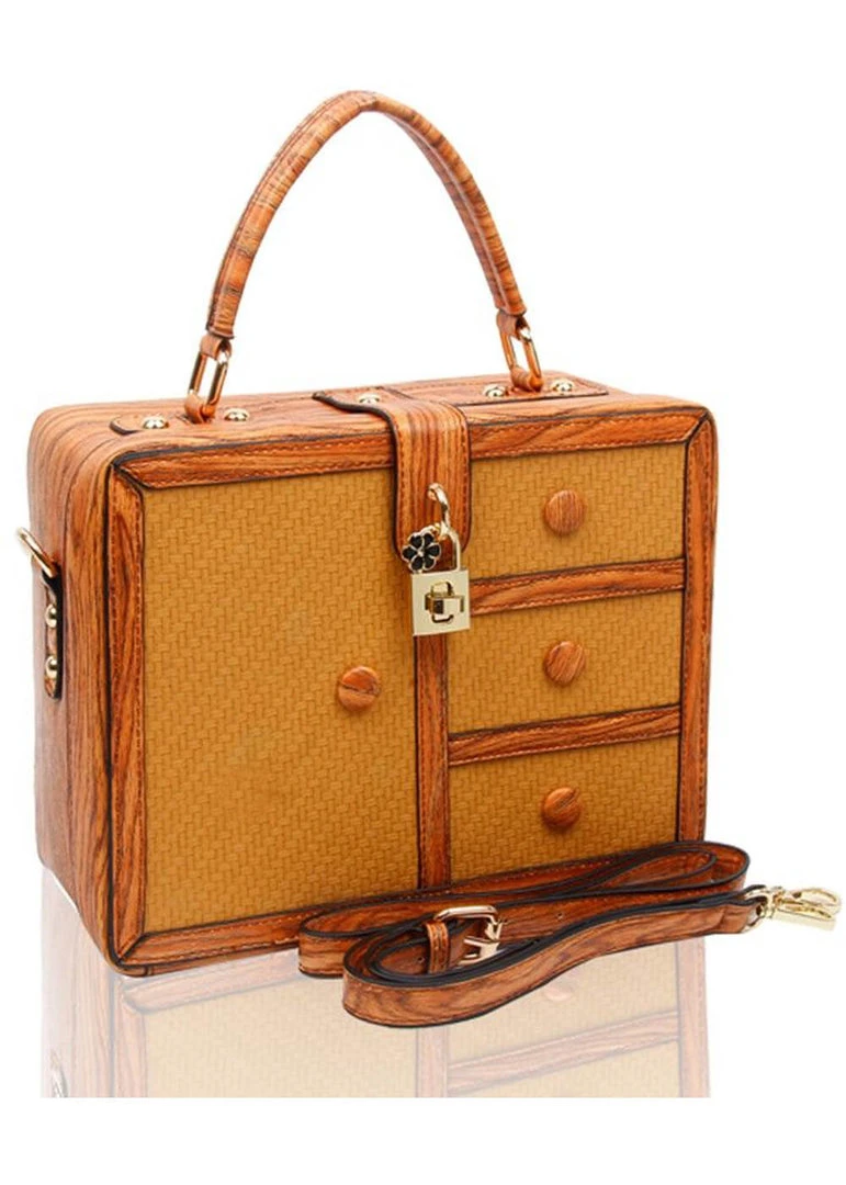 New In Succubus Wardrobe Bag Brown