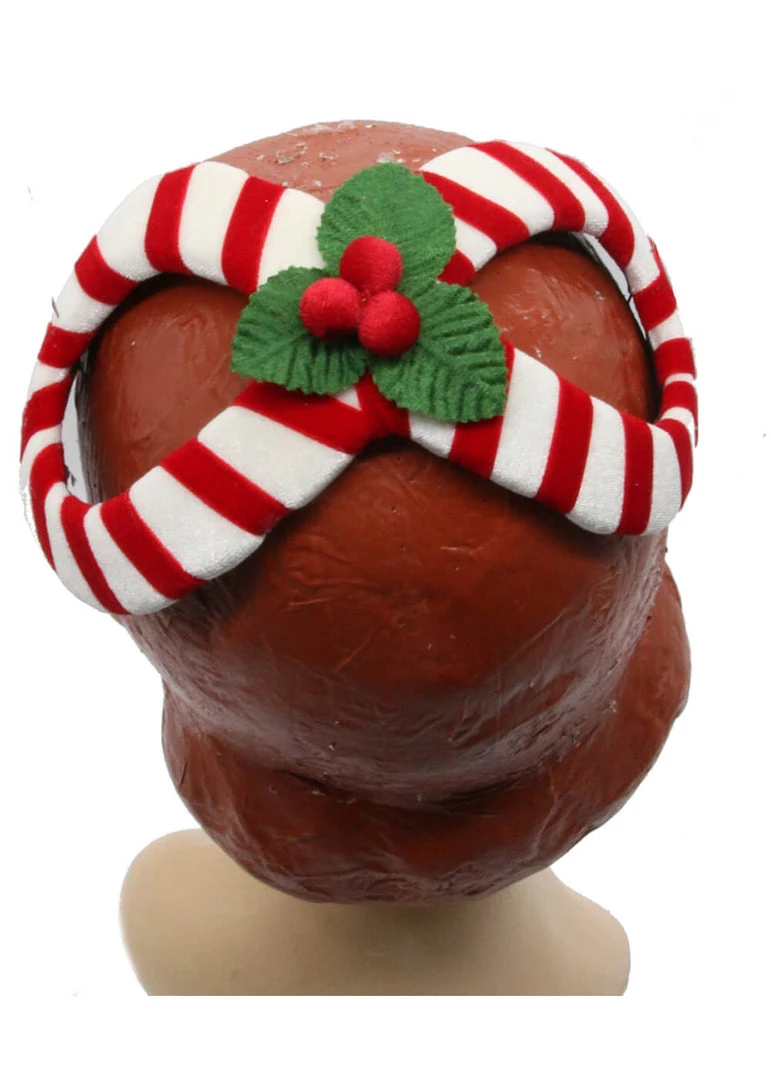 Succubus Fancy Infinity Christmas Candy Cane Hat Multi