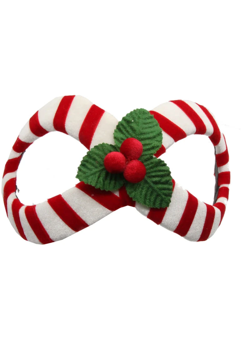 Succubus Fancy Infinity Christmas Candy Cane Hat Multi