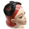 New In Succubus Fancy Infinity Lace 50's Hat Black