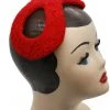 Succubus Fancy Infinity Lace 50's Hat Red New In