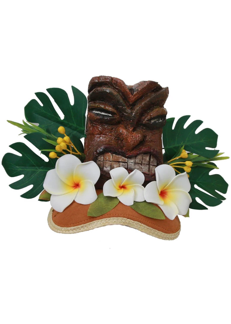 New In Succubus Fancy Tiki Queen Fascinator Multicolour