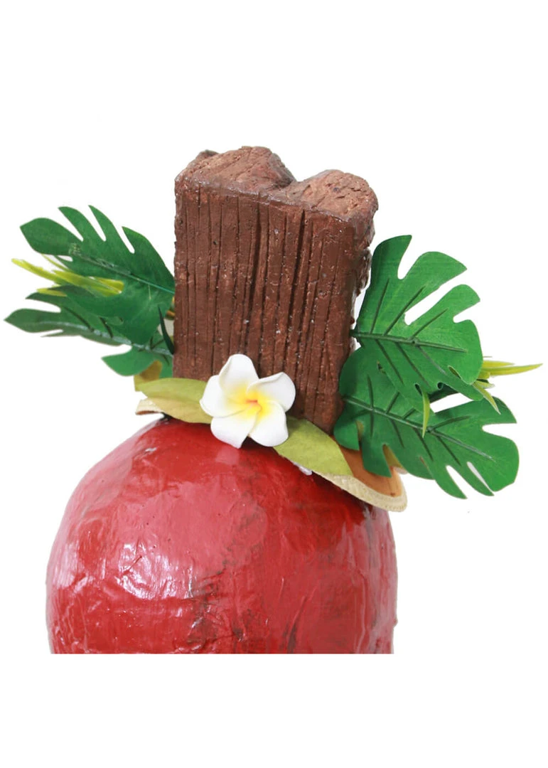 New In Succubus Fancy Tiki Queen Fascinator Multicolour