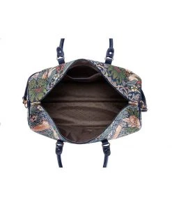 Tapestry Bags Morris Strawberry Thief Travelbag Blue