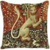 New In Tapestry Bags Lady And The Unicorn Lion Cushion Cover