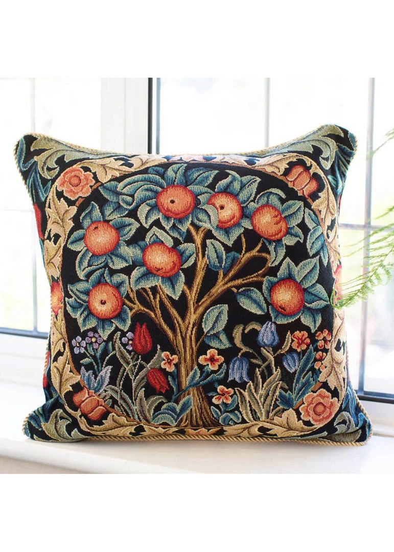Tapestry Bags Morris Orange Tree Cushion Cover New In