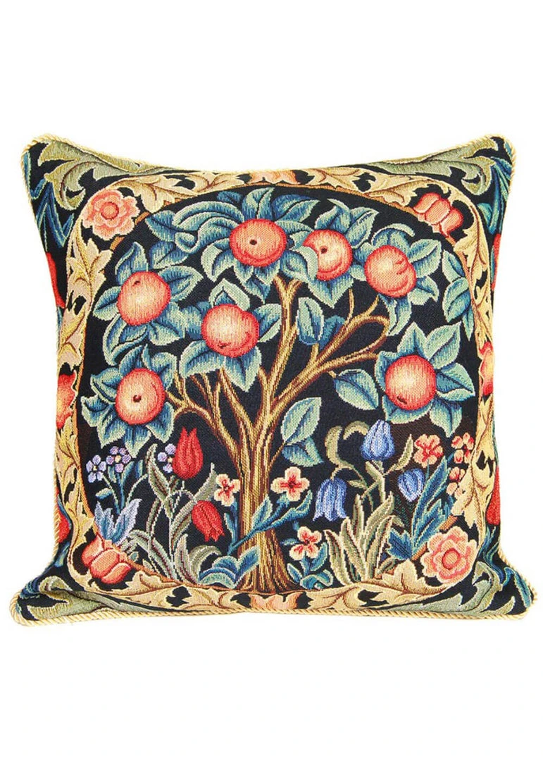 Tapestry Bags Morris Orange Tree Cushion Cover New In