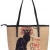 Tapestry Bags Steinlen Tournée Du Chat Noir Shoulderbag