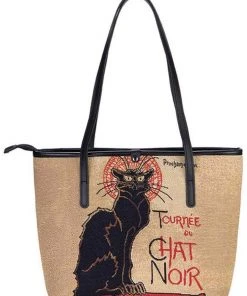 Tapestry Bags Steinlen Tournée Du Chat Noir Shoulderbag