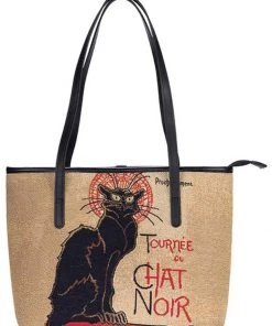 Tapestry Bags Steinlen Tournée Du Chat Noir Shoulderbag