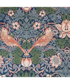 New In Tapestry Bags William Morris Strawberry Thief Handbag Blue