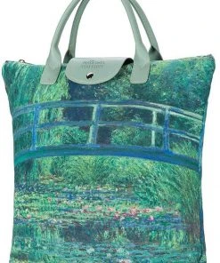 Tapestry Bags Monet The Water Lily Pond Foldable Bag