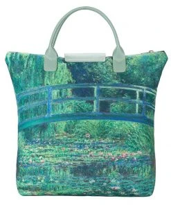 Tapestry Bags Monet The Water Lily Pond Foldable Bag