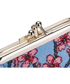 Tapestry Bags Crane Blossom & Swallow Frame Purse New In