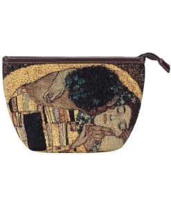 Tapestry Bags Klimt Gold Kiss Make Up Bag New In