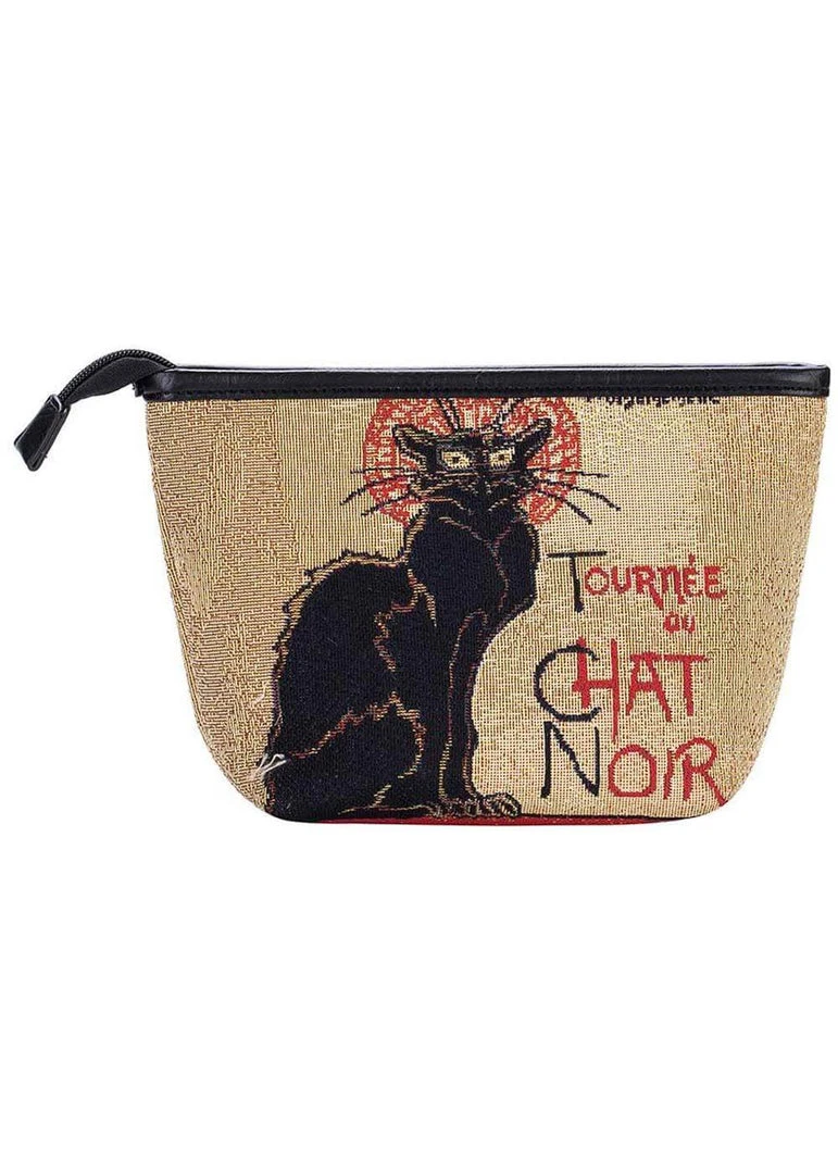 New In Tapestry Bags Steinlen Tournée Du Chat Noir Make Up Bag