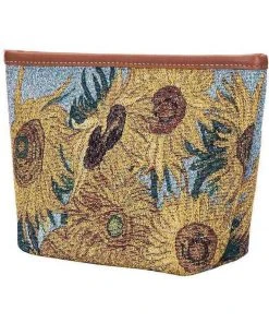 Tapestry Bags Van Gogh Sunflower Make Up Bag