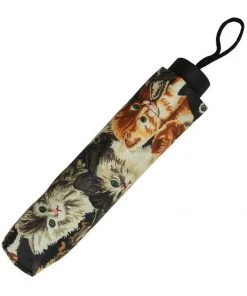 Tapestry Bags Cat Compact Umbrella