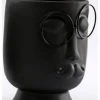 Temerity Jones Monochrome Man Planter Black