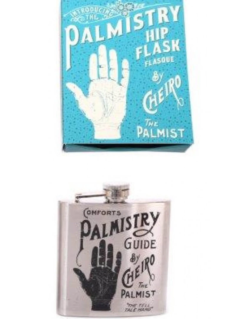 Temerity Jones Palmistry Flask Silver New In